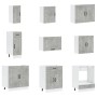 Mueble cocina Kalmar gris hormigón 14 pzas madera contrachapada de , Armarios de cocina - Ref: Foro24-3314975, Precio: 961,41...