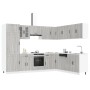 Mueble cocina Kalmar sonoma gris 14 pzas madera contrachapada de , Armarios de cocina - Ref: Foro24-3314977, Precio: 1,00 €, ...
