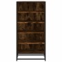 Zapatero madera contrachapada roble ahumado 48x38x97,5 cm de , Zapateros y organizadores de calzado - Ref: Foro24-849206, Pre...