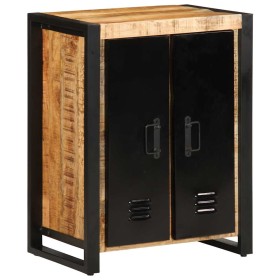 Aparador de madera maciza de mango rugosa 55x35x70 cm de , Aparadores - Ref: Foro24-4013573, Precio: 193,78 €, Descuento: %