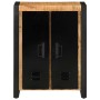 Aparador de madera maciza de mango rugosa 55x35x70 cm de , Aparadores - Ref: Foro24-4013573, Precio: 193,78 €, Descuento: %