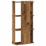 Librería 3 niveles madera ingeniería madera vieja 60x30x120 cm de , Librerías y estanterías - Ref: Foro24-860272, Precio: 61,...