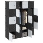 Organizador de cubos almacenamiento 20 cubos varillas colgar PP de , Almacenamiento de ropa y armarios - Ref: Foro24-4019586,...