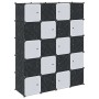 Organizador de cubos almacenamiento 20 cubos varillas colgar PP de , Almacenamiento de ropa y armarios - Ref: Foro24-4019586,...