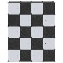 Organizador de cubos almacenamiento 20 cubos varillas colgar PP de , Almacenamiento de ropa y armarios - Ref: Foro24-4019586,...