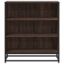 Aparador madera ingeniería y metal marrón roble 68x35x76 cm de , Aparadores - Ref: Foro24-848978, Precio: 80,11 €, Descuento: %