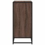 Aparador madera ingeniería y metal marrón roble 68x35x76 cm de , Aparadores - Ref: Foro24-848978, Precio: 80,11 €, Descuento: %