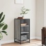 Aparador madera ingeniería y metal gris Sonoma 35,5x35x76 cm de , Aparadores - Ref: Foro24-848952, Precio: 54,63 €, Descuento: %