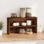 Estantes de cocina apilables 2 uds roble ahumado 50x15x16 cm de , Contenedores para utensilios de cocina - Ref: Foro24-860490...