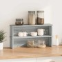 Estantes de cocina apilables 2 uds gris Sonoma 50x15x16 cm de , Contenedores para utensilios de cocina - Ref: Foro24-860492, ...