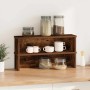 Estantes de cocina apilables 2 uds roble ahumado 60x15x16 cm de , Contenedores para utensilios de cocina - Ref: Foro24-860508...