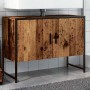 Mueble de lavabo madera de ingeniería envejecida 80x33x60 cm de , Tocadores de baño - Ref: Foro24-857704, Precio: 69,39 €, De...