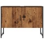 Mueble de lavabo madera de ingeniería envejecida 80x33x60 cm de , Tocadores de baño - Ref: Foro24-857704, Precio: 69,39 €, De...