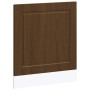 Panel para lavavajillas Porto madera contrachapada roble marrón de , Armarios de cocina - Ref: Foro24-854144, Precio: 36,31 €...