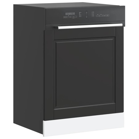 Panel para lavavajillas Porto madera contrachapada negro de , Armarios de cocina - Ref: Foro24-854138, Precio: 43,56 €, Descu...