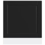 Panel para lavavajillas Porto madera contrachapada negro de , Armarios de cocina - Ref: Foro24-854138, Precio: 43,56 €, Descu...