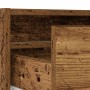 Mueble de TV con luces LED envejecida 100X35,5x25 cm de , Muebles TV - Ref: Foro24-860245, Precio: 83,03 €, Descuento: %