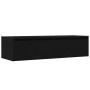 Mueble de TV con luces LED roble negro 100X35,5x25 cm de , Muebles TV - Ref: Foro24-860239, Precio: 87,65 €, Descuento: %
