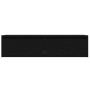 Mueble de TV con luces LED roble negro 100X35,5x25 cm de , Muebles TV - Ref: Foro24-860239, Precio: 87,65 €, Descuento: %