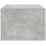 Mueble de TV con luces LED gris hormigón 75x35,5x25 cm de , Muebles TV - Ref: Foro24-860232, Precio: 67,03 €, Descuento: %