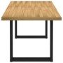 Mesa de comedor "NOAIN" patas U madera maciza pino 180x90x75 cm de , Mesas de cocina y de comedor - Ref: Foro24-3328259, Prec...