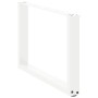 Patas de mesa de centro forma U 2uds acero blanco 70x(42-43) cm de , Patas para mesas - Ref: Foro24-4013165, Precio: 64,47 €,...