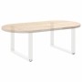 Patas de mesa de centro forma U 2uds acero blanco 70x(42-43) cm de , Patas para mesas - Ref: Foro24-4013165, Precio: 64,47 €,...