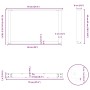 Patas de mesa de centro forma U 2uds acero blanco 70x(42-43) cm de , Patas para mesas - Ref: Foro24-4013165, Precio: 64,47 €,...