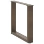 Patas para mesa de centro en forma de U 2 uds antracita acero de , Patas para mesas - Ref: Foro24-4013159, Precio: 58,54 €, D...