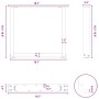 Patas para mesa de centro en forma de U 2 uds antracita acero de , Patas para mesas - Ref: Foro24-4013159, Precio: 58,54 €, D...