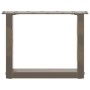 Patas de mesa centro forma U 2uds acero natural 30x(30-31) cm de , Patas para mesas - Ref: Foro24-4013131, Precio: 41,89 €, D...