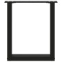 Patas de mesa de centro forma U 2uds acero negro 38x(42-43) cm de , Patas para mesas - Ref: Foro24-4013152, Precio: 52,94 €, ...