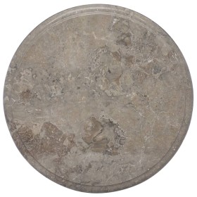 Tablero para mesa mármol gris Ø40x2,5 cm de vidaXL, Tableros para mesas - Ref: Foro24-149191, Precio: 72,13 €, Descuento: %