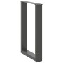 Patas para mesa comedor forma U 2uds antracita 50x(72-73) cm de , Patas para mesas - Ref: Foro24-4013178, Precio: 93,22 €, De...