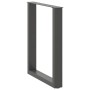 Patas mesa centro forma U 2uds antracita 70x(72-73)cm acero de , Patas para mesas - Ref: Foro24-4013186, Precio: 84,65 €, Des...