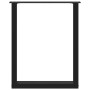 Patas para mesa centro forma U 3 uds acero negro 70x(72-73) cm de , Patas para mesas - Ref: Foro24-4013200, Precio: 107,58 €,...