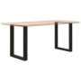 Patas para mesa centro forma U 2 uds acero negro 70x(72-73) cm de , Patas para mesas - Ref: Foro24-4013184, Precio: 81,17 €, ...