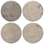 Tablero para mesa mármol gris Ø40x2,5 cm de vidaXL, Tableros para mesas - Ref: Foro24-149191, Precio: 72,13 €, Descuento: %