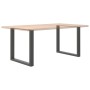 Patas mesa centro forma U 2uds antracita 80x(72-73)cm acero de , Patas para mesas - Ref: Foro24-4013190, Precio: 90,25 €, Des...