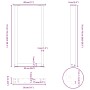 Patas para mesa de centro en forma de U 2 uds antracita acero de , Patas para mesas - Ref: Foro24-4013171, Precio: 58,88 €, D...