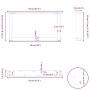 Patas de mesa centro forma U 2uds acero antracita 70x(30-31) cm de , Patas para mesas - Ref: Foro24-4013146, Precio: 63,65 €,...