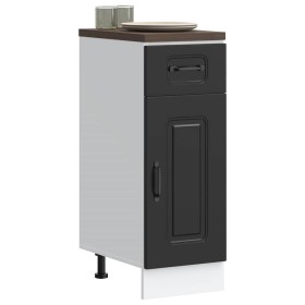 Mueble bajo de cocina Kalmar madera de ingeniería negra de , Armarios de cocina - Ref: Foro24-853458, Precio: 65,17 €, Descue...