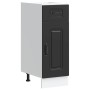 Mueble bajo de cocina Kalmar madera de ingeniería negra de , Armarios de cocina - Ref: Foro24-853458, Precio: 65,17 €, Descue...