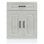 Mueble bajo de cocina Kalmar madera de ingeniería gris hormigón de , Armarios de cocina - Ref: Foro24-853491, Precio: 87,42 €...