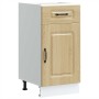 Mueble bajo de cocina Kalmar madera ingeniería de roble sonoma de , Armarios de cocina - Ref: Foro24-853470, Precio: 76,64 €,...