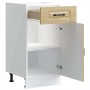 Mueble bajo de cocina Kalmar madera ingeniería de roble sonoma de , Armarios de cocina - Ref: Foro24-853470, Precio: 76,64 €,...