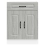 Mueble bajo de cocina Kalmar gris sonoma madera de ingeniería de , Armarios de cocina - Ref: Foro24-853493, Precio: 90,57 €, ...