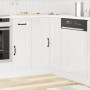 Mueble cocina esquina Kalmar madera ingeniería blanco brillante de , Armarios de cocina - Ref: Foro24-853509, Precio: 127,27 ...
