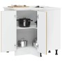 Mueble bajo esquinero cocina Kalmar madera de roble artesanal de , Armarios de cocina - Ref: Foro24-853516, Precio: 104,77 €,...