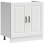 Mueble bajo para fregadero Kalmar blanco 80x46x81,5 cm de , Armarios de cocina - Ref: Foro24-853447, Precio: 81,45 €, Descuen...